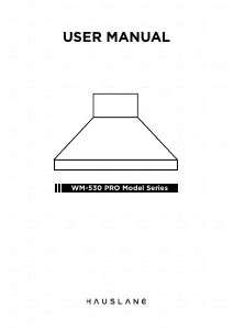 Bruksanvisning Hauslane WM-530-PRO Köksfläkt