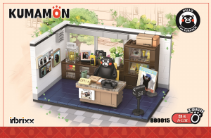 Manual Inbrixx set 880015 Kumamon Ministers office