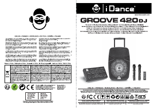 Bedienungsanleitung iDance GROOVE 420DJ Lautsprecher