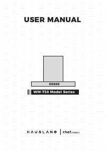 Manual Hauslane WM-730 Cooker Hood