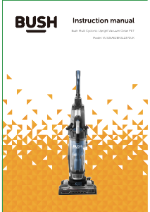 Handleiding Bush VUS34AE2BNSL2370UK Stofzuiger