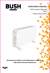 Manual Bush DF2361 Heater