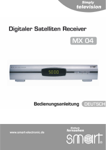 Bedienungsanleitung Smart MX 04 Digital-receiver