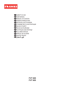 Εγχειρίδιο Franke FVT 905 BK A Απορροφητήρας