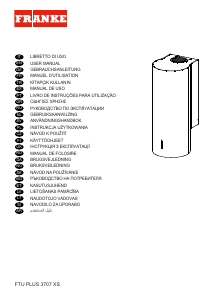 Rokasgrāmata Franke FTU PLUS 3707 XS Tvaika nosūcējs