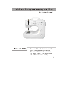 Manual Singer FHSM-505 Sewing Machine