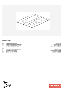 Manuale Franke FMA 654 I F BK Piano cottura