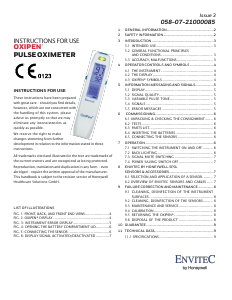 Handleiding Oxipen 058-07-21000085 Pulse-oxymeter