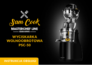 Bruksanvisning Sam Cook PSC-50 Juicepress
