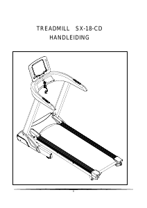 Handleiding TA Sport SX-18-CD Loopband