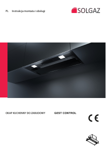 Instrukcja Solgaz Gest Control Okap kuchenny