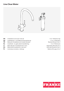 Instrukcja Franke Lina Clear Water Kran