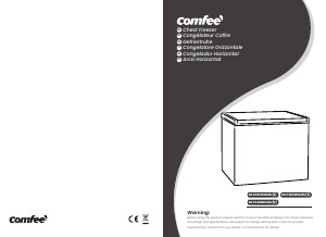 Bedienungsanleitung Comfee RCC102WH2EU(E) Gefrierschrank
