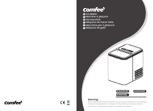 Mode d’emploi Comfee RCI12WH1EU(E) Machine à glaçons