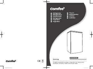 Mode d’emploi Comfee RCD133WH3(E) Réfrigérateur