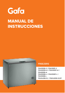 Manual de uso Gafa FGHI200B-M Congelador