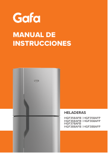 Manual de uso Gafa HGF368AFP Frigorífico combinado