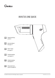 Manual de uso Genius Invictus One Quick Aspirador de mano