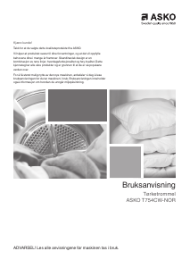 Bruksanvisning Asko T754CW-NOR Tørketrommel