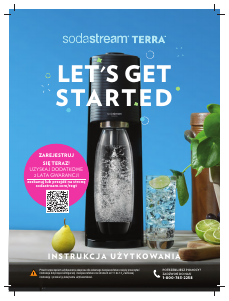 Instrukcja SodaStream Terra Urządzenia do napojów gazowanych