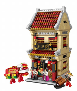 Manual LOZ set 1024 Chinese Tradition Pharmacy