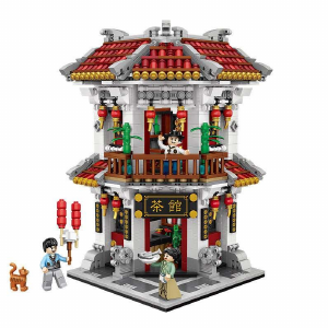 Manual LOZ set 1023 Chinese Tradition Tea house