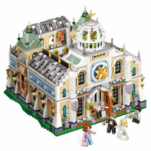 Manual LOZ set 1035 City Wedding church chapel