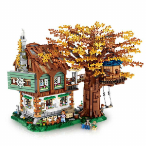 Manual LOZ set 1033 Creative Tree house