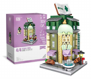Manual LOZ set 1624 Street Mini Book store
