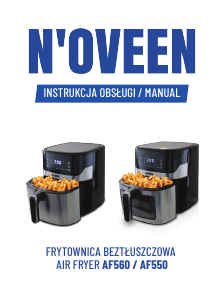 Handleiding N'oveen AF550 Friteuse
