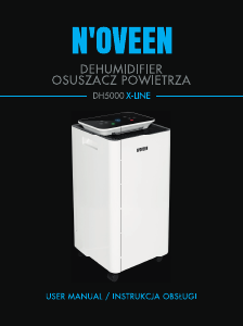 Instrukcja N'oveen DH5000 X-LINE Osuszacz