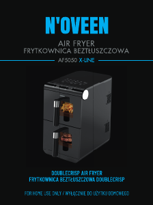 Instrukcja N'oveen AF5050 X-LINE Frytkownica