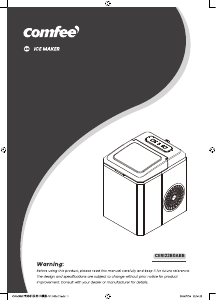 Mode d’emploi Comfee CERI22B0ABB Machine à glaçons