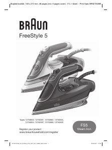 كتيب براون SI 5016 YL FreeStyle 5 مكواة
