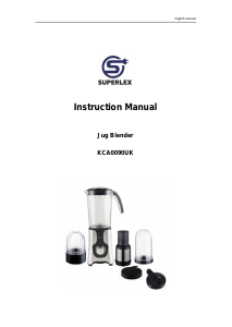Instrukcja Superlex KCA0090UK Blender