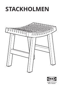 Priručnik IKEA STACKHOLMEN Stolac