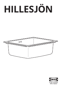 Прирачник IKEA HILLESJON Мијалник