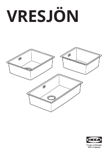 Прирачник IKEA VRESJON Мијалник