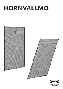 Hướng dẫn sử dụng IKEA HORNVALLMO Rèm cuốn