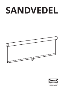 Hướng dẫn sử dụng IKEA SANDVEDEL Rèm cuốn