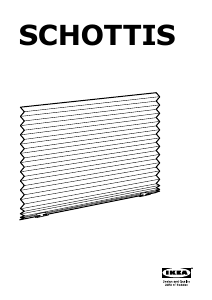 Hướng dẫn sử dụng IKEA SCHOTTIS Rèm cuốn