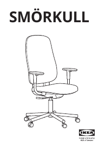 Panduan IKEA SMORKULL Kursi Kantor
