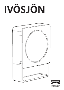 Bedienungsanleitung IKEA IVOSJON Spiegelschrank