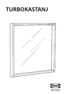 Rokasgrāmata IKEA TURBOKASTANJ Spogulis