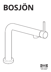 Instrukcja IKEA BOSJON Kran