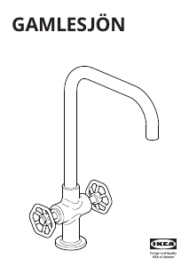 Instrukcja IKEA GAMLESJON Kran