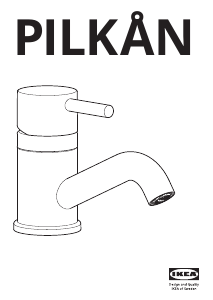 Priručnik IKEA PILKAN Slavina