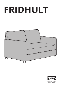 Vadovas IKEA FRIDHULT Dienos poilsio lova