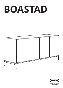 Посібник IKEA BOASTAD Стінна шафа