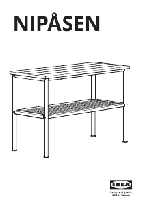 Használati útmutató IKEA NIPASEN Pad
